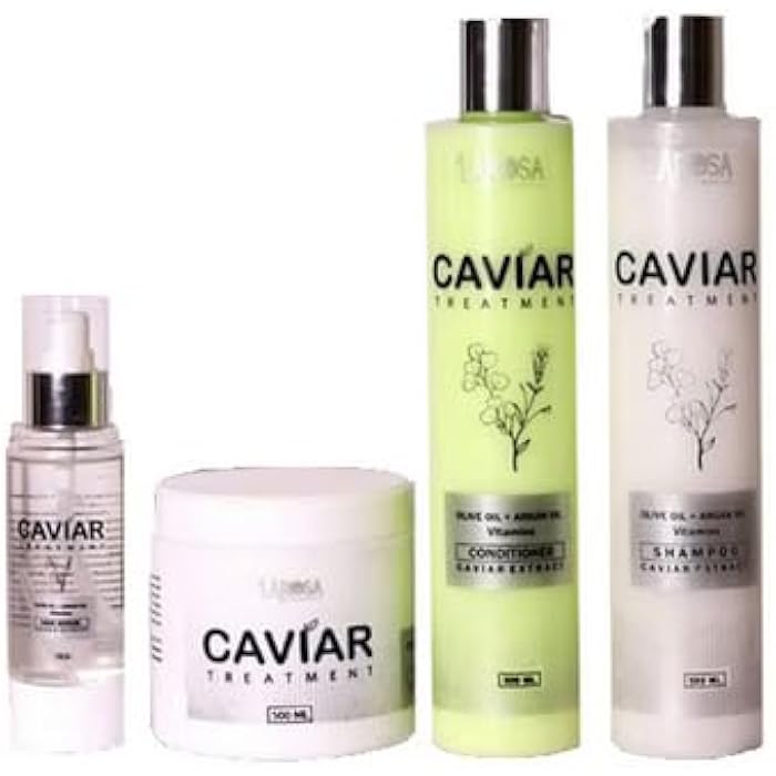 La Rosa cosmetics Caviar treatment hair set of four